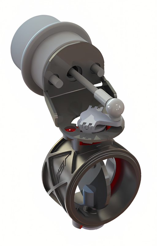 Exhaust flap AR4 - U (Vacuum)