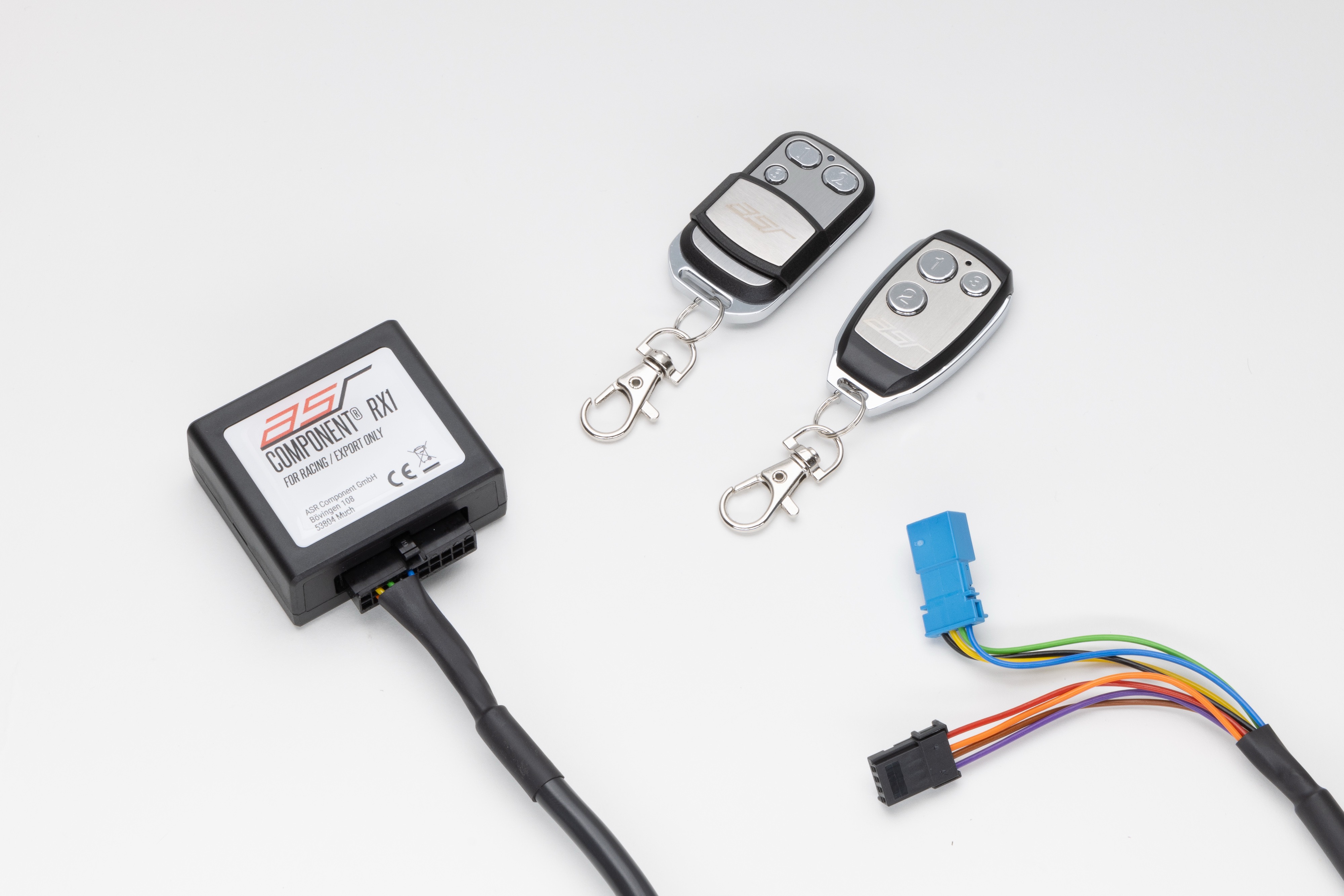 Valve Exhaust flap control RX1 for retrofitted exhaust systems with CB1 module