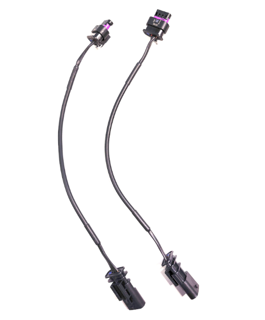 2x Adapter Cable Audi 4Pin Input to 3Pin Output